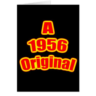 1956 Oorspronkelijk rood zwart