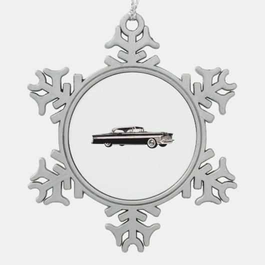 1956 Packard Clipper Tin Sneeuwvlok Ornament (Voorkant)