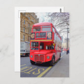 1956 Routemaster Bus, Londres Carte postale britan (Devant / Derrière)