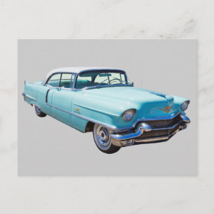 1956 Sedan Deville Cadillac Luxury Car Briefkaart