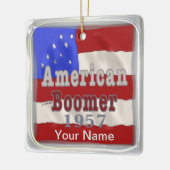 1957 Baby Boomer Verjaardag aangepaste ornamenten (Links)