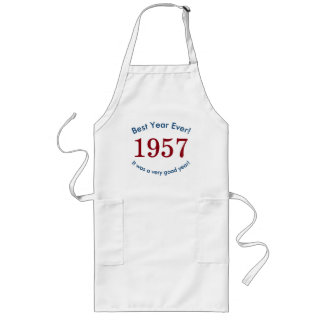 1957 ♥ Best Verjaardag Ever! 60e Verjaardagscadeau Lang Schort