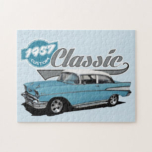 1957 Blue Custom Classic Legpuzzel
