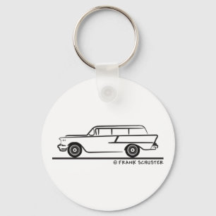 1957 Chevrolet 1-50 Stationwagon Sleutelhanger