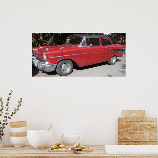 1957 Chevrolet Bel-Air/210 Poster (Keuken)
