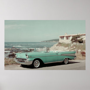 1957 Chevrolet Bel-Air Convertible Poster