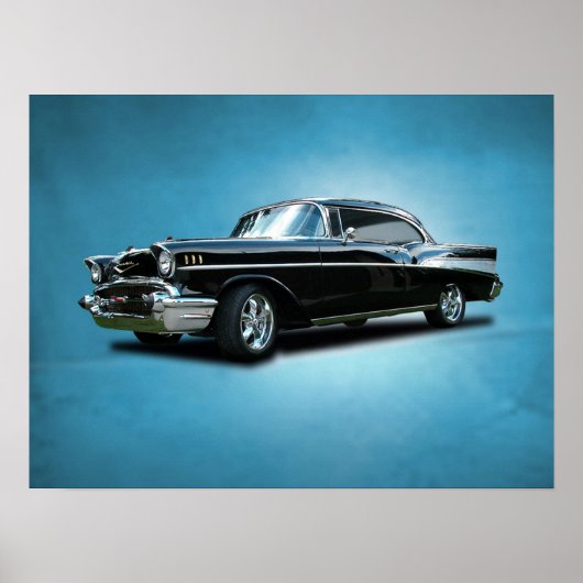 1957 Chevrolet Bel-Air Poster (Voorkant)