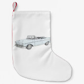 1957 Chevy Bel Air converteerbaar Kleine Kerstsok (Voorkant)