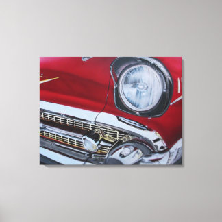 "1957 Chevy Bel Air" kunstenares Teresa Griffin Canvas Afdruk