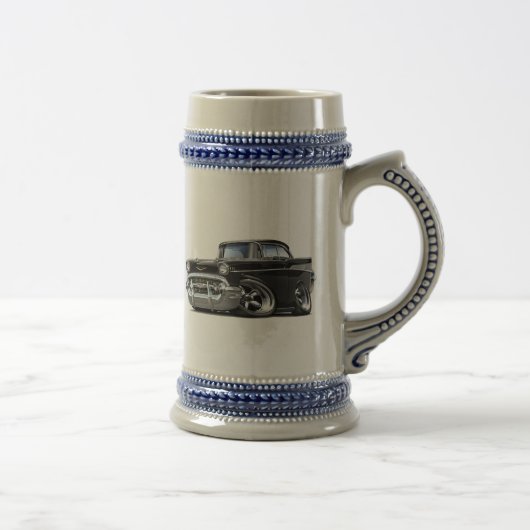 1957 Chevy Belair Black Hot Rod Bierpul (Rechts)