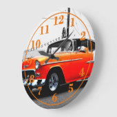 1957-chevy klok (Hoek)