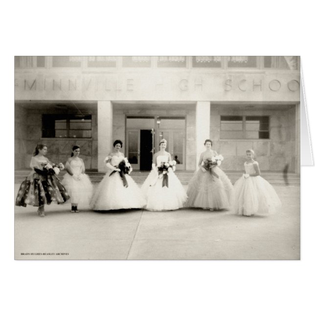 1957 City High Homecoming Queen (Voorkant Horizontaal)