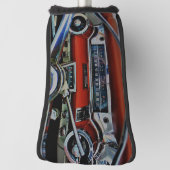 1957 Classic Car Dashboard Golfheadcover (Draai 90)