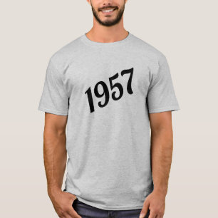 1957 Gefeliciteerd met je 60e verjaardag T-shirt