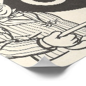 1957 Graf's Beverages ~ Grandpa Graf Poster (Hoek)