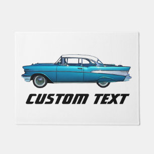 1957 Klassieke Chevy Bel Air auto, aangepast model Deurmat
