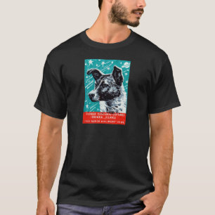 1957 Laika de Space Dog T-shirt