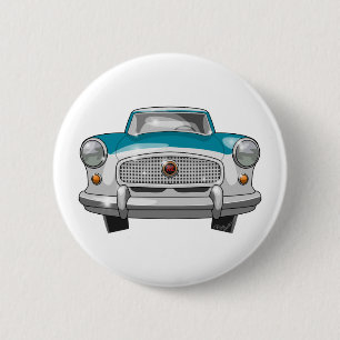 1957 Metropolitan Front Ronde Button 5,7 Cm