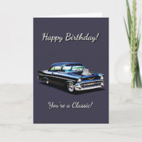 1957 Muscle Car 57 Je bent een klassieke verjaarda