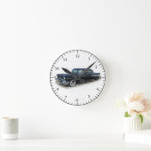 1957 noir 4 porte classique horloge voiture (Maison)