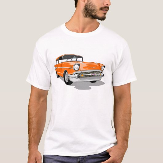 1957 Nomad in het Sinaasappel T-shirt (Voorkant)