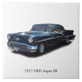1957 Olds 88 tegels Tegeltje