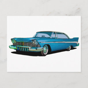 1957 Plymouth Belvedere Sport Coupe Briefkaart