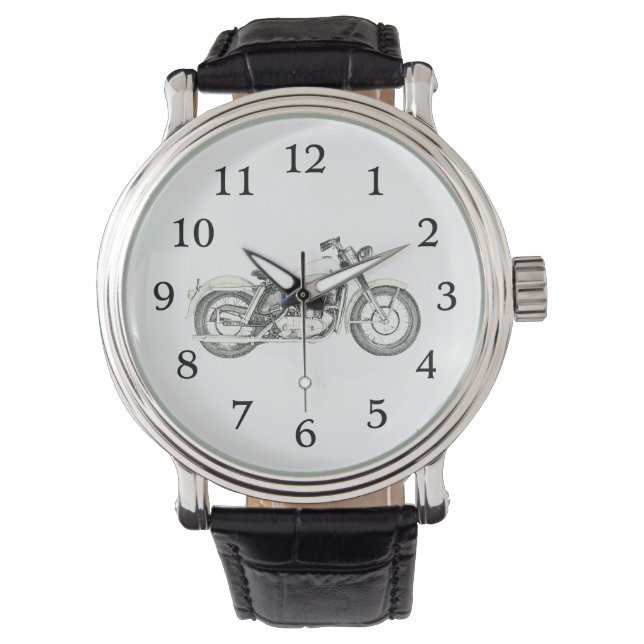 1957 Sportster-motorfiets Horloge (Voorkant)