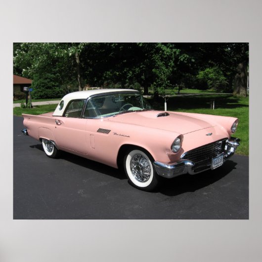 1957 Thunderbird Print (Voorkant)