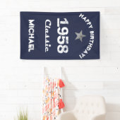 1958 Classic 60e verjaardag viering Spandoek (Insitu)