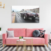 1958 Gasser Corvette Canvas Afdruk (Insitu (Woonkamer))