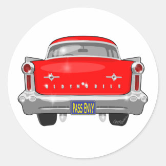1958 Oldsmobile 88 Ronde Sticker