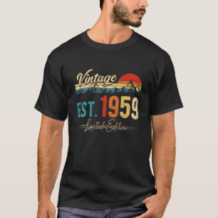 1959, 63 jaar Geweldige 63 jaar oud T-shirt