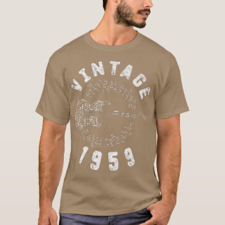 1959 Birthday Limited Edition Guitar Music T-shirt