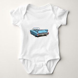 1959 Cadillac Lt Blue Car Romper
