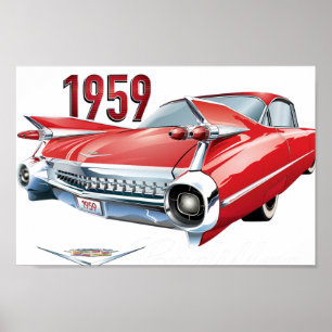1959 Cadillac Poster