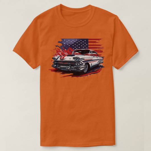 1959 Chevrolet Impala T-shirt (Design voorkant)