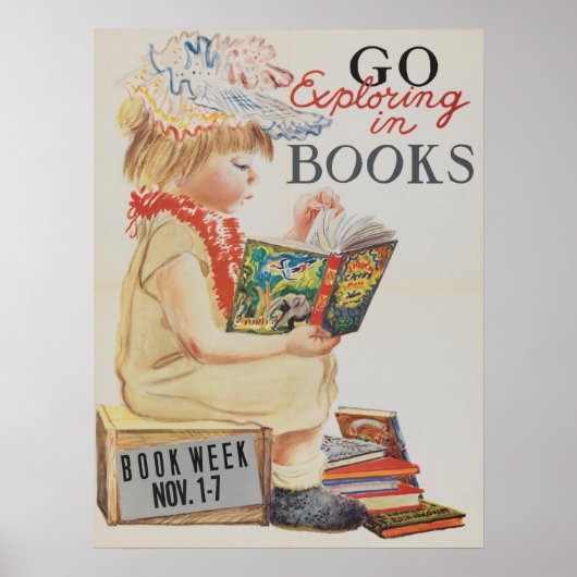 1959 Children's Book Week Poster (Devant)