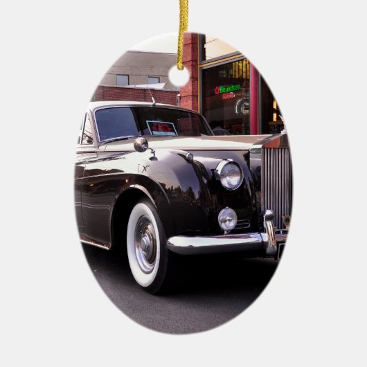 1959 Classic Rolls Royce Keramisch Ornament (Voorkant)