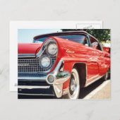 1959 Lincoln Continental Convertible Briefkaart (Voorkant / Achterkant)