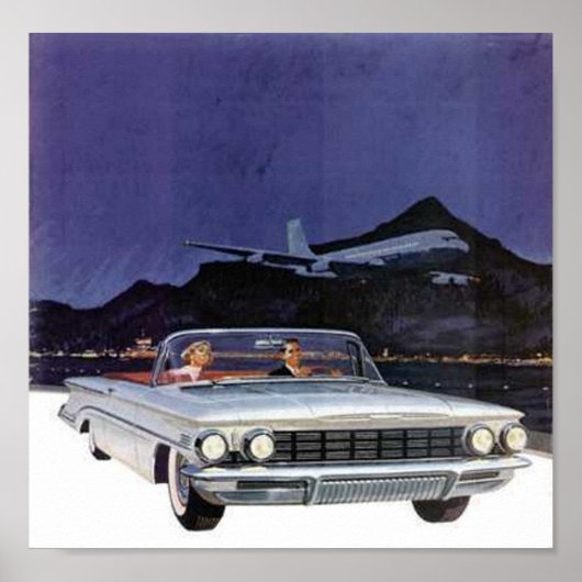 1959 Oldsmobile Poster (Voorkant)