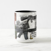 1959 Stoner M16 AR Armalite Rifle Coffee Mok (Midden)