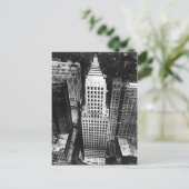 1960: An aerial view of a Chicago skyscraper Briefkaart (Staand voorkant)