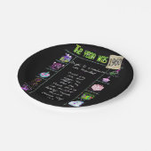 1960 Birthday Trivia Facts Paper Bord (Gekanteld)