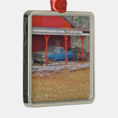 1960 BLUE SADAND DEVILLE Antiek auto Metalen Ornament (Rechts)