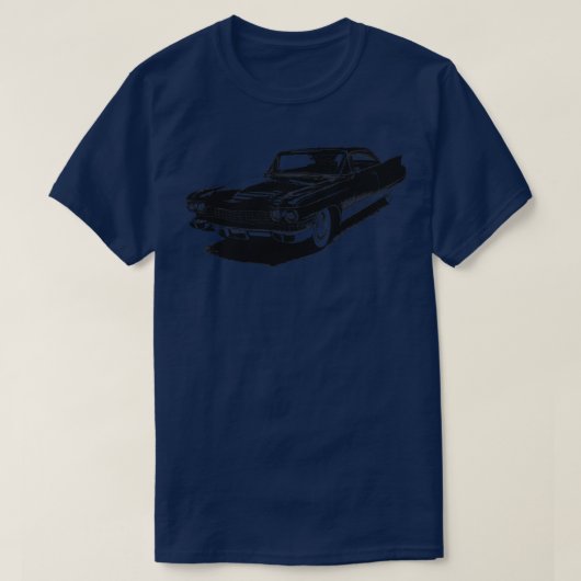 1960 Cadillac Coupe Deville T-shirt (Design voorkant)