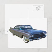 1960 Cadillac Luxury Car Briefkaart (Voorkant / Achterkant)