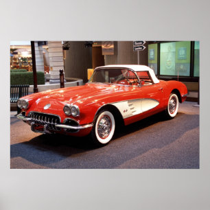 1960 Chevrolet Corvette Print