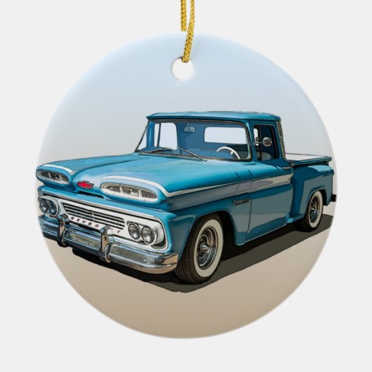 1960 Chevy Pickup Ornament (Voorkant)