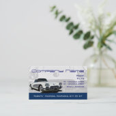 1960 Corvette Visitekaartjes (Staand voorkant)